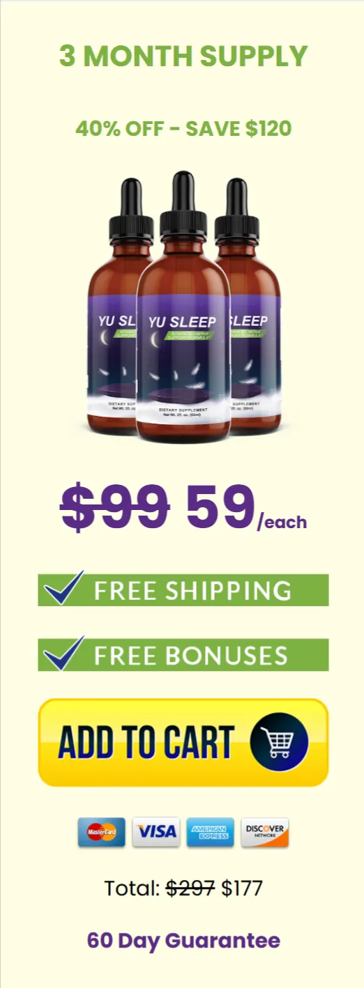 Yu Sleep three bottles order